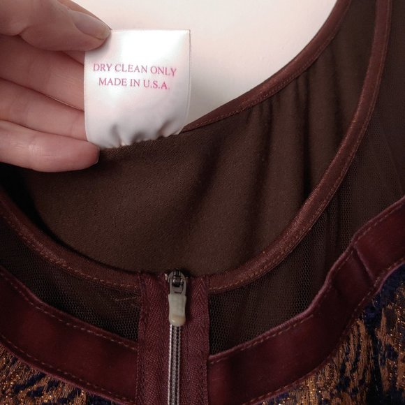 Cesar Arellanes Vintage 90s Renaissance Mini dress - Picture 5 of 7